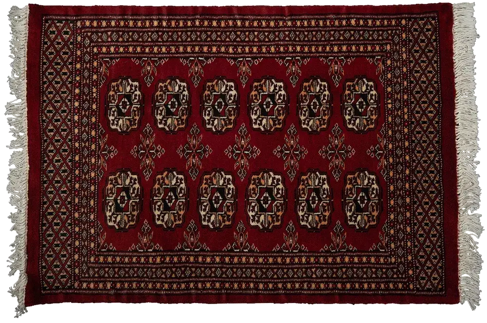 Red Bokhara Rug