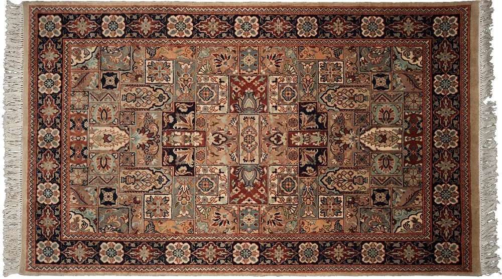 Compartment Mosaic Garden Carpet