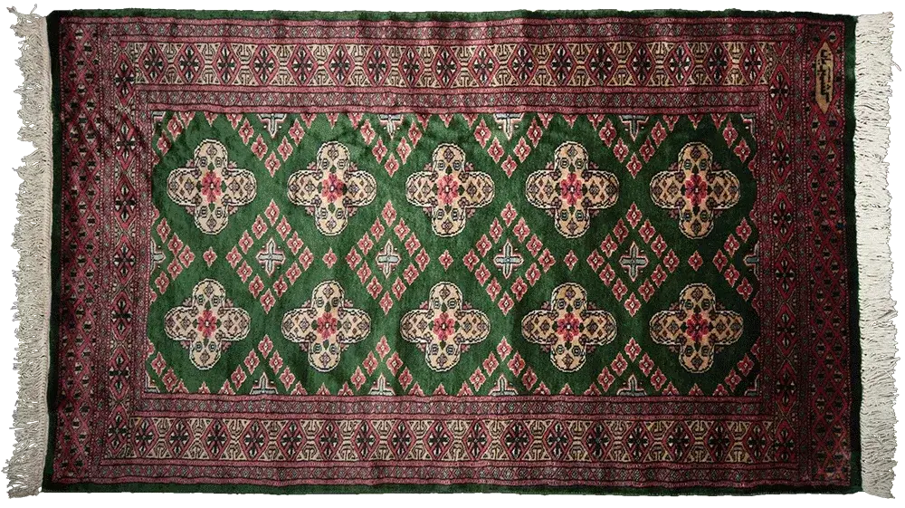 Green Tekke Carpet