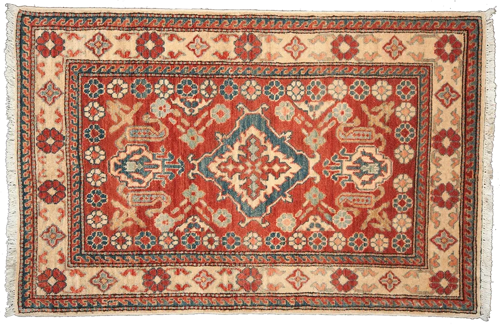 Maroon Kazak Rug