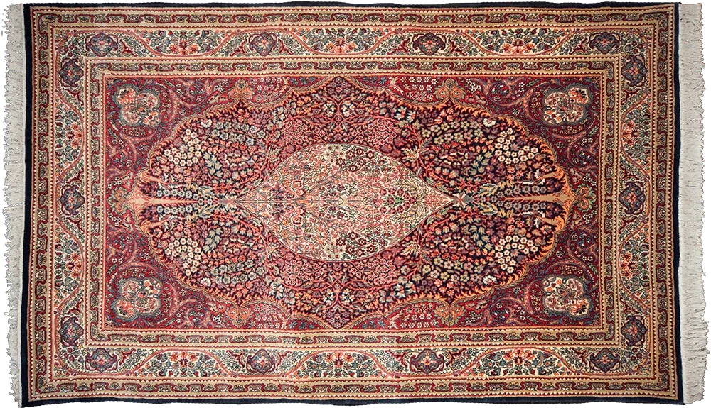 Shajarkar Midnight Blossom Carpet