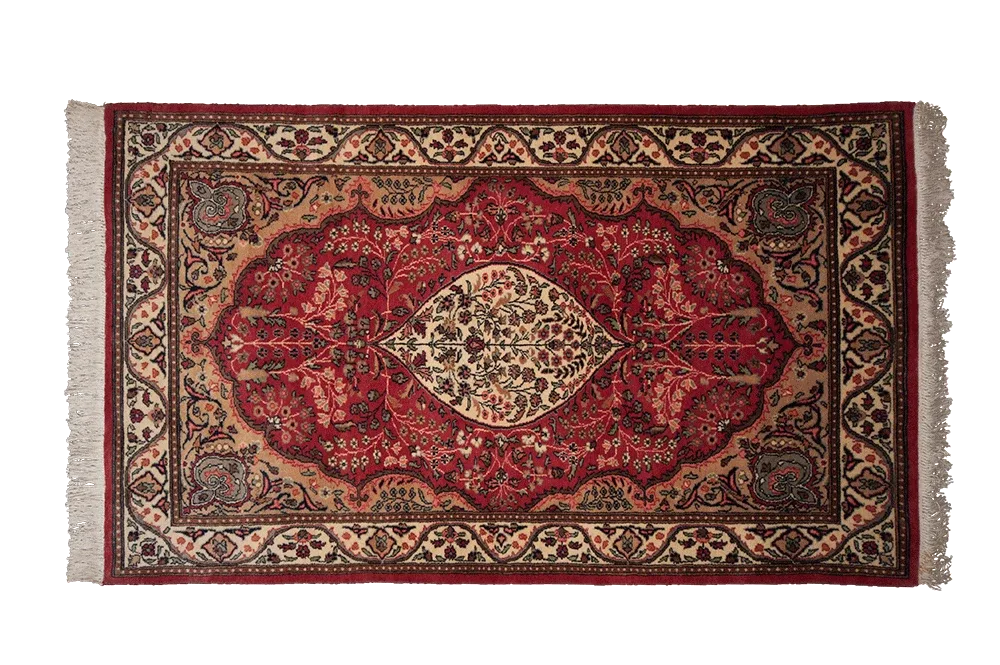 Shajarkar Rose Medallion Carpet