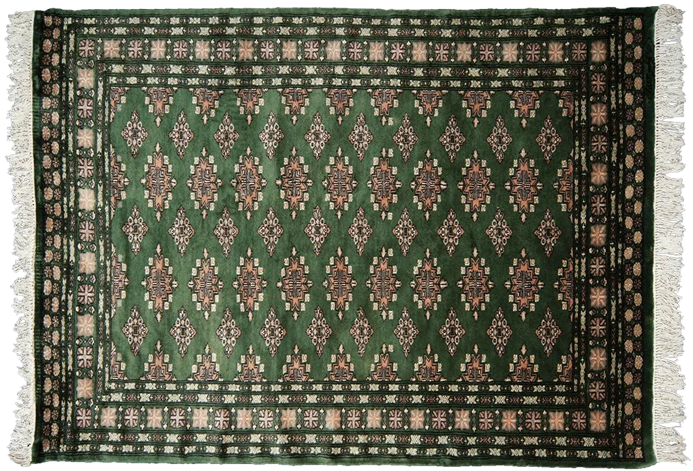 Tekke Emerald Tribal Carpet