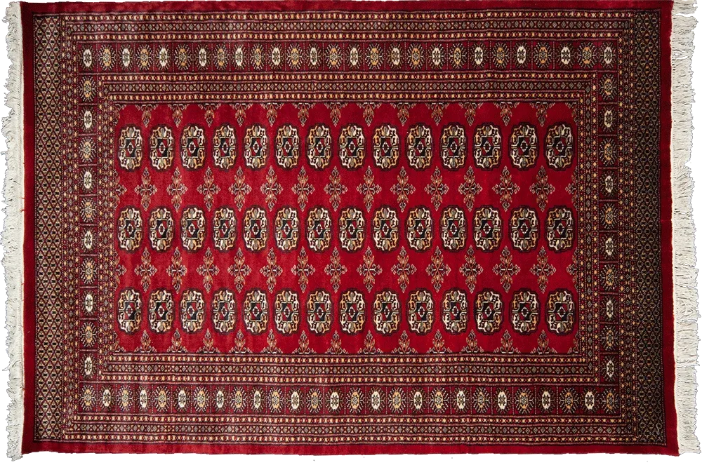 classic bhukhara red carpet