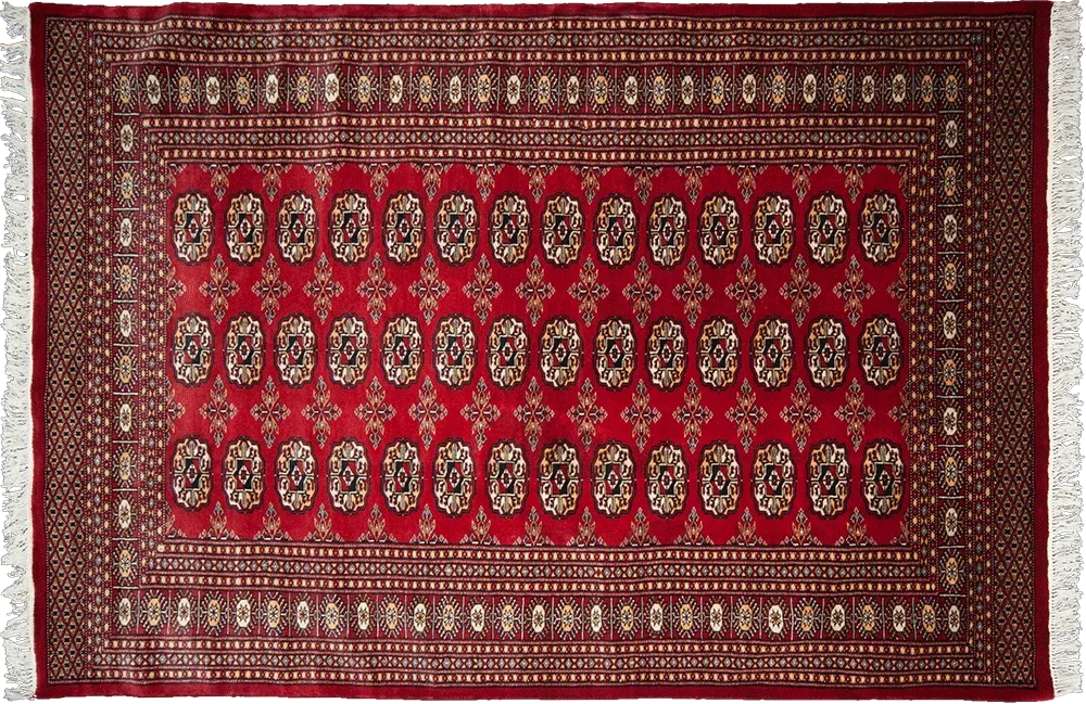heritage red bukhara carpet